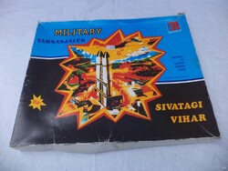 Military - Sivatagi vihar - retro stratégiai társasjáték (5316)