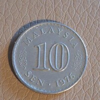 Malajzia 10 Sen, 1976