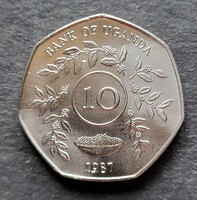 Uganda 10 shilling 1987 (TT63)