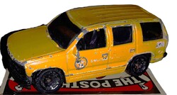 1997. MATCHBOX - MATTEL - 97' CHEVY TAHOE -CHEVROLET kisteherautó fém kisautó 1:67 a képek szerint