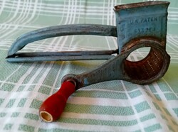 Antik kézi sajtreszelő Mouli Grater angol gyártmány