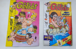 Góliát Kalandjai retro képregény csomag (14+1 db füzet)