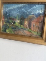 Böhm Lipót (1916-1995) Falusi részlet