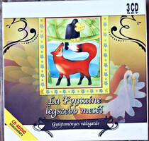 La Fontaine legszebb meséi CD lemez 3 lemezes szett