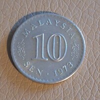 Malajzia 10 Sen, 1973