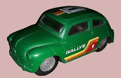 Régi HIBÁTLAN GYŰJTŐI állapotú LEMEZÁRUGYÁR - LENDÜLET - ZASTAVA RALLY kisautócm a képek szerint