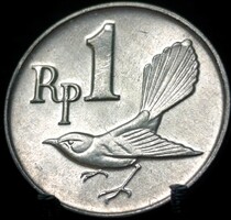 Indonézia 1 rúpia, 1970 E05A4V