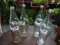1 literes Coca-cola üvegek darabonként