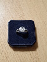 Silver Ring with Stones