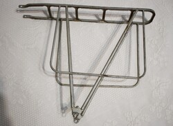 Régi kerékpár csomagtartó , vas acél , 9 x 44 x 35cm , tengely szélessége 12cm Favorit Tourist 28as