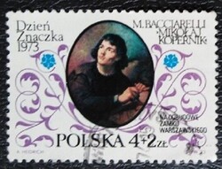 LEN2274p  / Lengyelország 1973 Bélyegnap - Kopernikusz bélyeg pecsételt