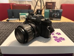 Vivitar V2000 filmes tükörreflexes gép + 35-70mm Macro objektív