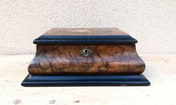 Old Antique Inlaid Box, Small Chest