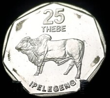 Botswana 25 Thebe, 1998 E14B4V