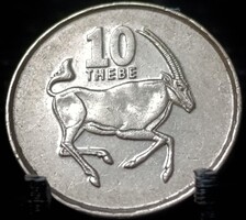 Botswana 10 Thebe, 1998 E14B6V