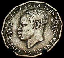 Tanzánia 5 Senti, 1966 E14B2V