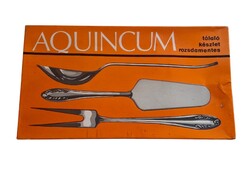 Aquincum rozsdamentes tálalőkészlet