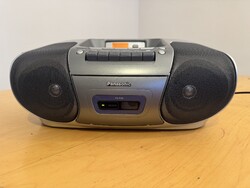 Panasonic RX-D29 hordozható CD/MP3/Kazettás magnó - Hibátlan, tesztelt!