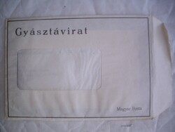 Magyar Posta Gyásztávirat DGY 9