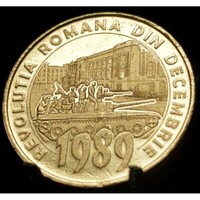 Románia 50 Bani, 2019 30. Évforduló - az 1989. évi decemberi forradalom E13D3V