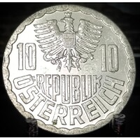 Ausztria 10 groschen, 1992 D03I5V