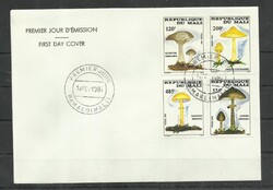 1985.-  Mali - F.D.C.- MNH/** - Gomba -gombák sor