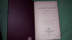 1894.január 16. Gróf Eszterházy -Gróf Zichy : Katolikus nagygyűlés PÁRATLAN könyv ! a képek szerint
