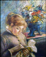 Pierre-Auguste Renoir (után) Rovátkay (Ramold) Lajos (1890 –?) VARRÓ LÁNY
