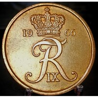 Dánia 5 öre, 1966 A06E4V