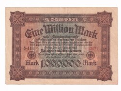 Németország Weimari Köztársaság (1919-1933) 1 Millió Márka 1923