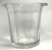 Hungaria Champagne Cooler – French Glass, 2.2 kg + 6 Glasses Gift