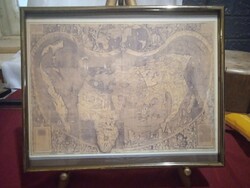 24 x 30 cm framed old world paint brushed by myself depicting the 15 th century