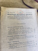 2db Horthy kori katonai kiadvány