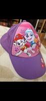 Mancsőrjáratos purple baseball cap for girls