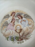 Álomszép Bavaria angyalok porcelán tányér.