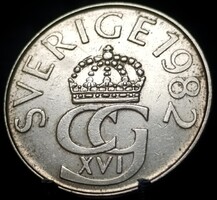 Svédország 5 Korona, 1982 E11D2V