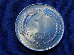 Chile 1 Centesimo 1963