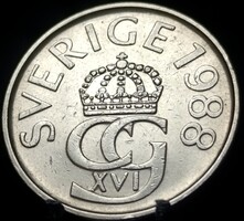Svédország 5 Korona, 1988 E11D1V