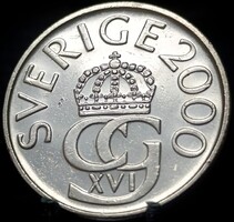 Svédország 5 Korona, 2000 E11D4V