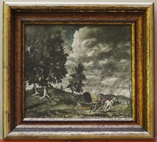 (K) Rudnay Gyula (1878-1957) : Lovasszekér