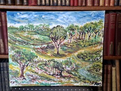 JÁK PÉTER 2026 o/v 50X40 cm "CIRIPELŐ LIGET"