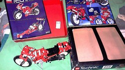 1995.LEGO® Technic 8422 – Circuit Shock Racer motorkerékpár dobozával a képek szerint
