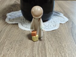 Ritka I.osztályú Káldor Aurèl aquincumi kockázó kislány! Hibátlan állapotban 1 osztályú!