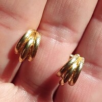 14k sárga arany fülbevaló használt szép állapotú