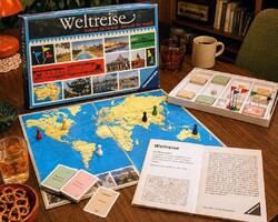 Ravensburger World Trip Vintage Board Game – Complete, Made in Western Germany