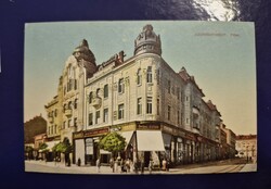Vas vármegye képeslapjai. Szombathely, Főtér, Dukesz, ca. 1913