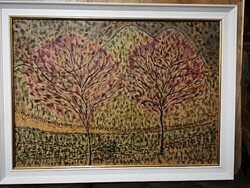 Tibor Boromisza blooming trees.