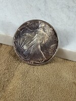 Amerika 1988-as ezüst 999-es finomságú 2 unciás 1 dolláros
