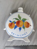 Régi kecskeméti barack pálinkás kulacs