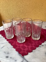 Old 3 Deciliter Pub Glass, 5 Pieces